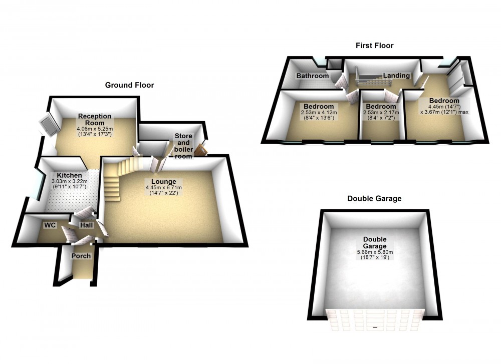 Floorplans For Honley, Holmfirth