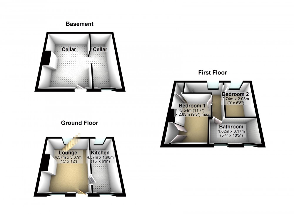 Floorplans For Honley, Holmfirth