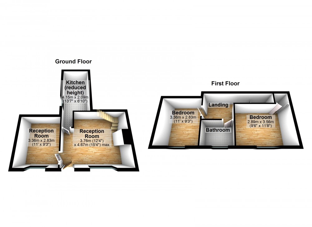 Floorplans For Marsden, Huddersfield