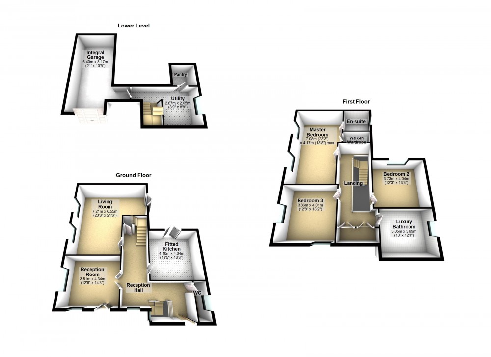 Floorplans For Netherton, Huddersfield