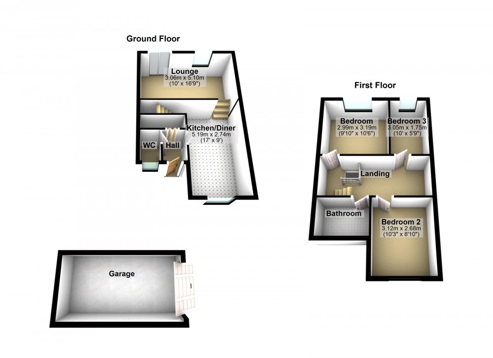 Floorplans For Honley, Holmfirth