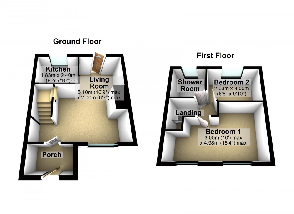 Floorplans For Kirkheaton, Huddersfield