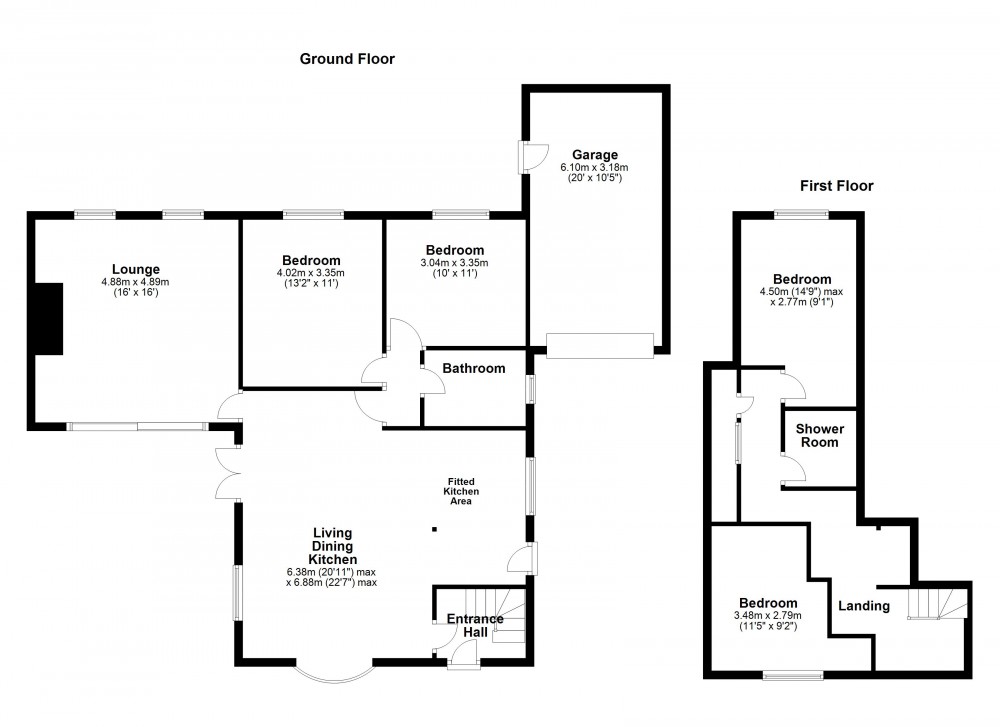 Floorplans For Netherthong, Holmfirth