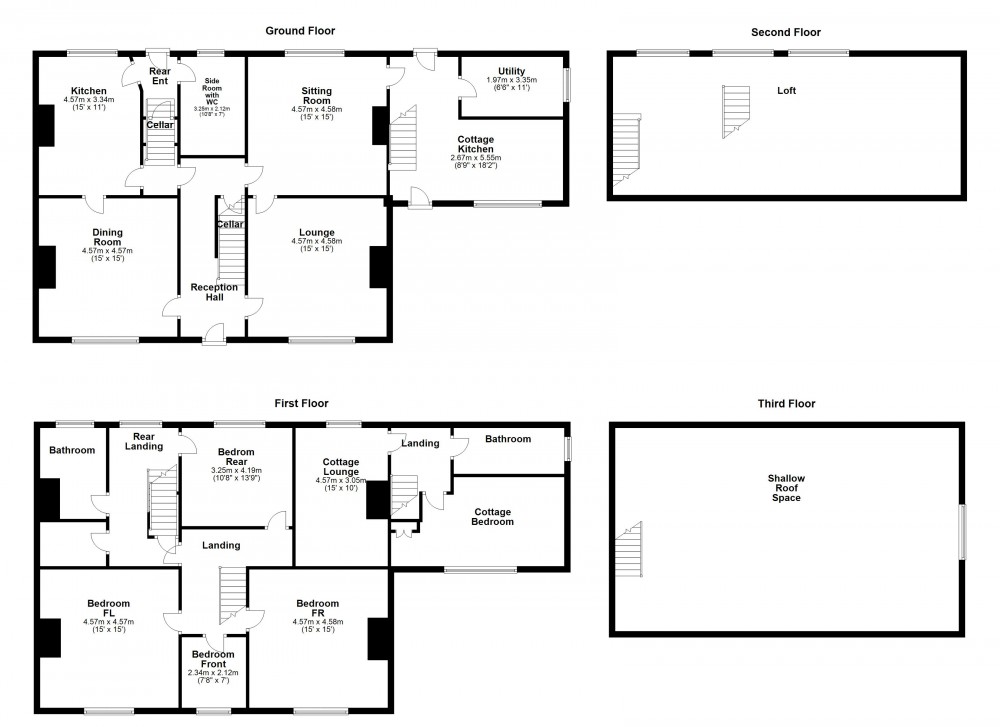 Floorplans For Honley, Holmfirth