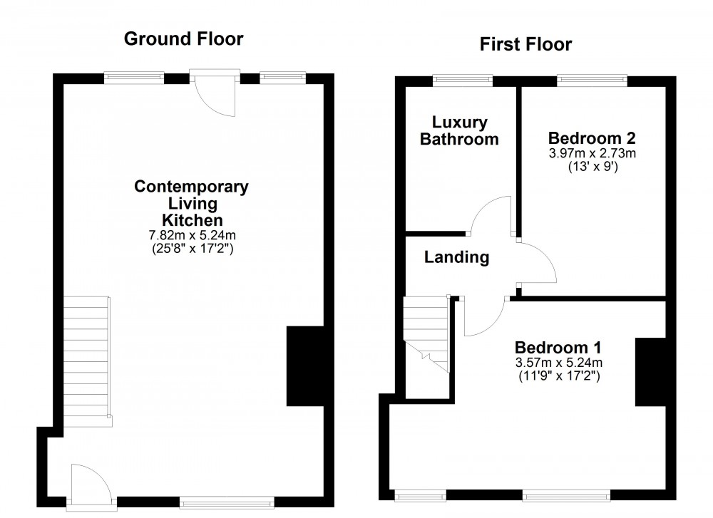 Floorplans For Netherton, Huddersfield