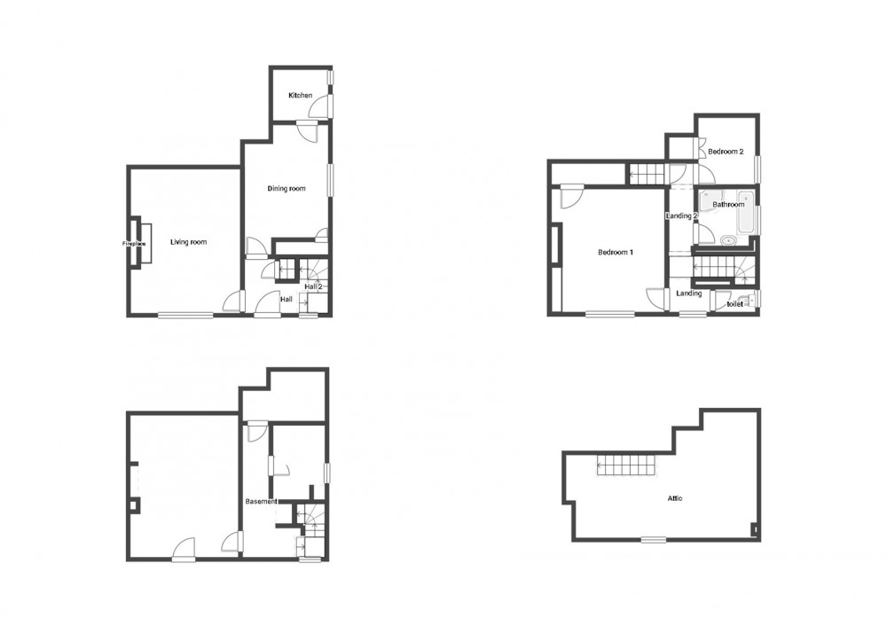 Floorplans For Lockwood, Huddersfield