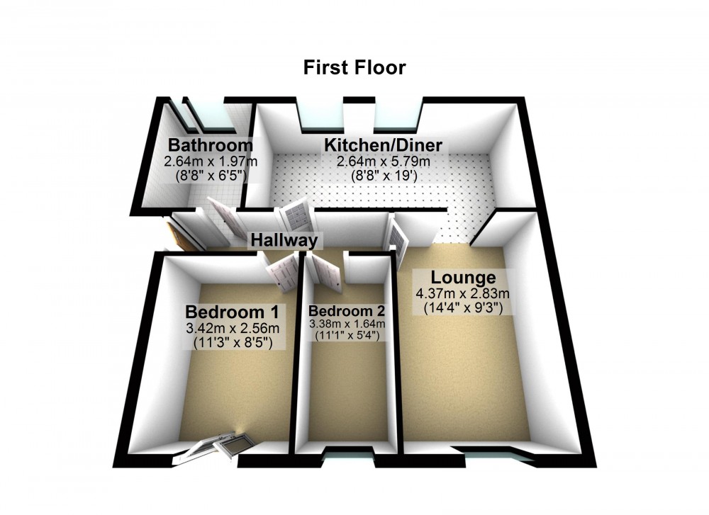 Floorplans For Honley, Holmfirth