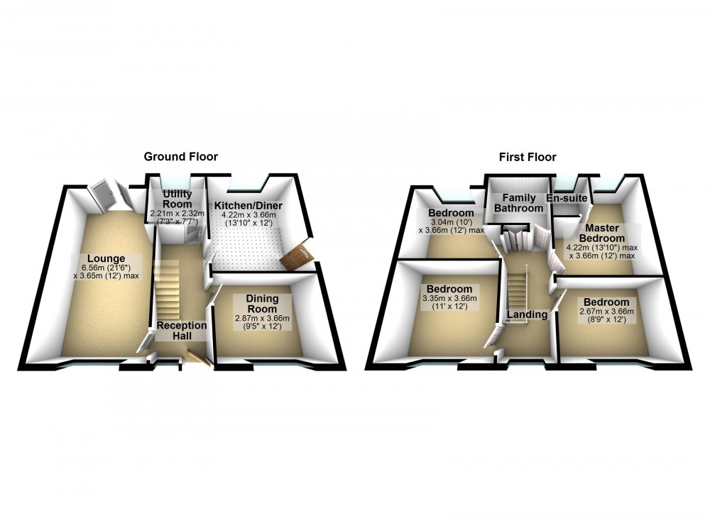 Floorplans For Farnley Tyas, Huddersfield