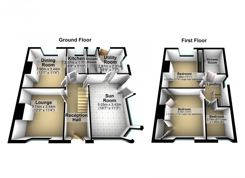 Floorplans For New Mill, Holmfirth