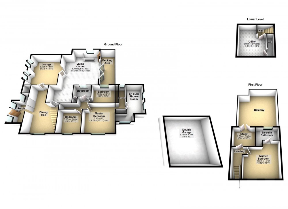 Floorplans For Honley, Holmfirth