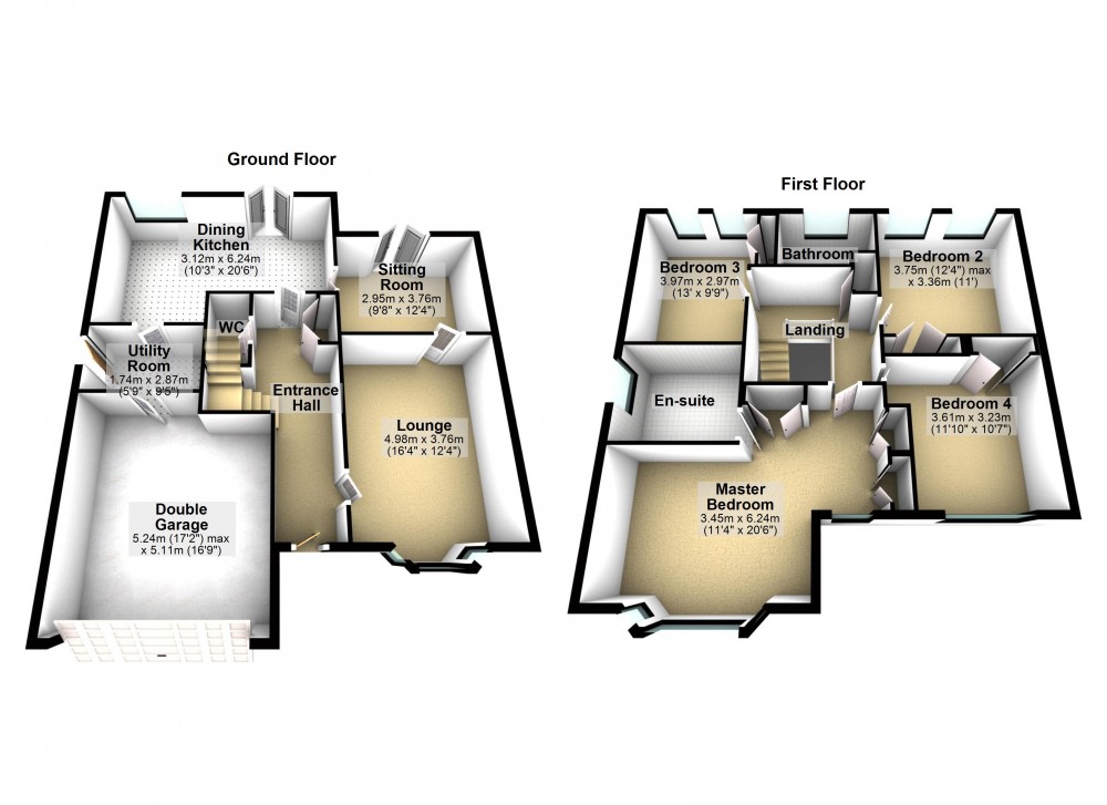 Floorplans For Netherton, Huddersfield