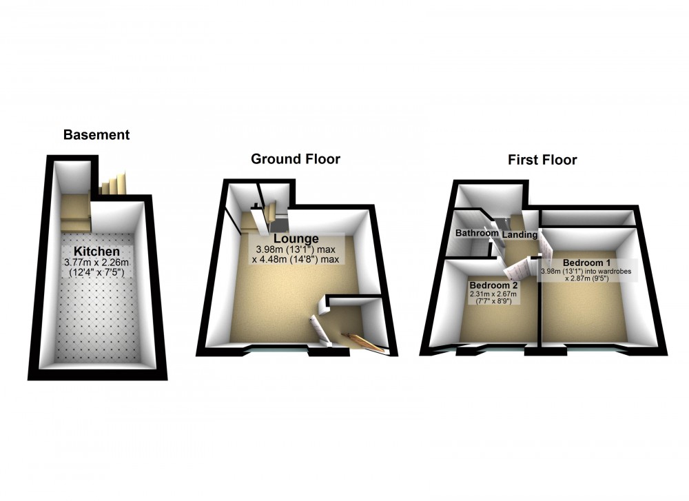 Floorplans For Holmbridge, Holmfirth