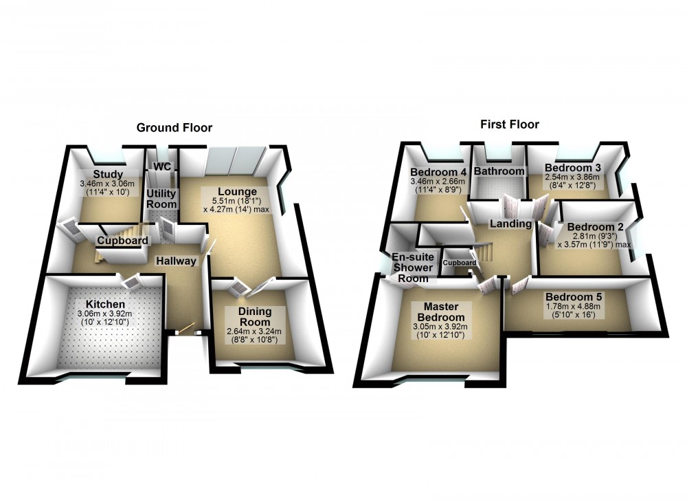 Floorplans For Victoria Springs, Holmfirth