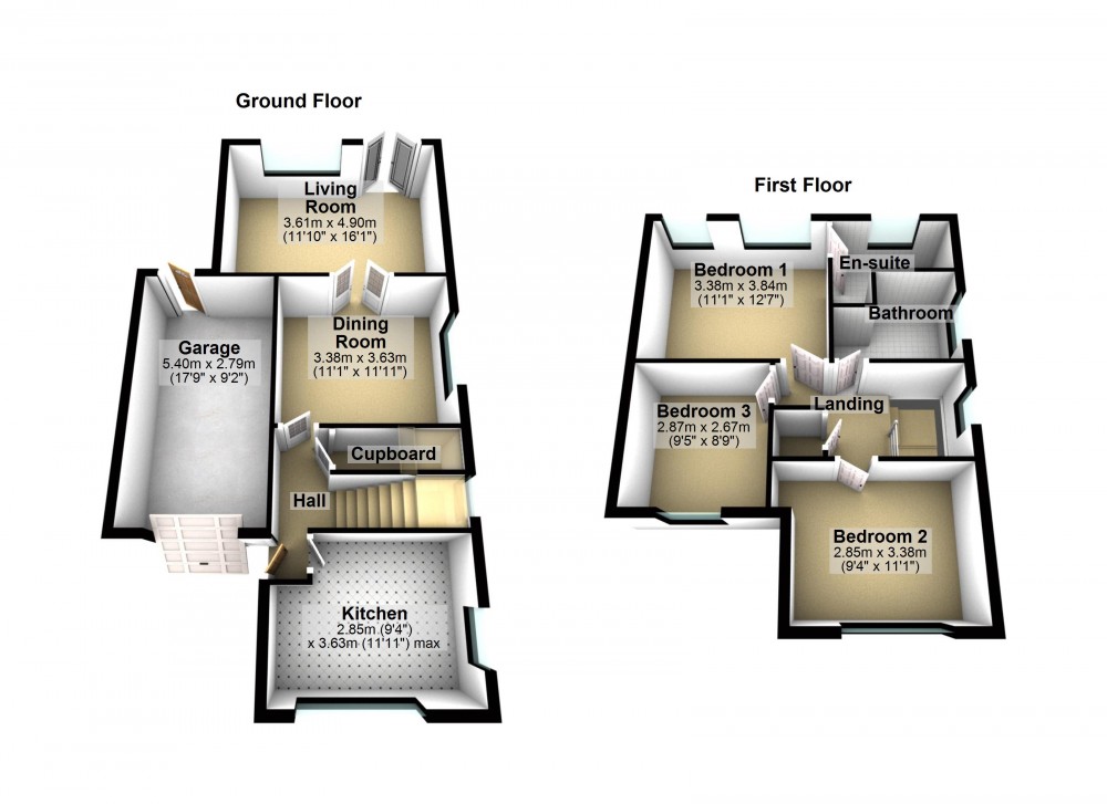 Floorplans For Honley, Holmfirth