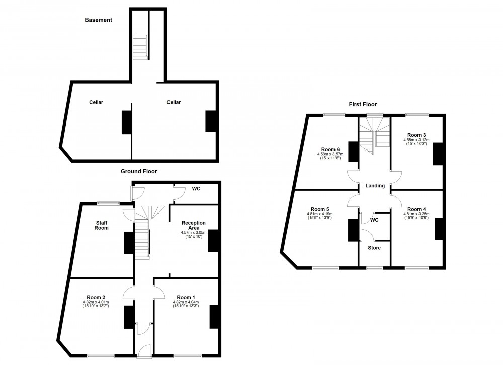 Floorplans For Honley, Holmfirth