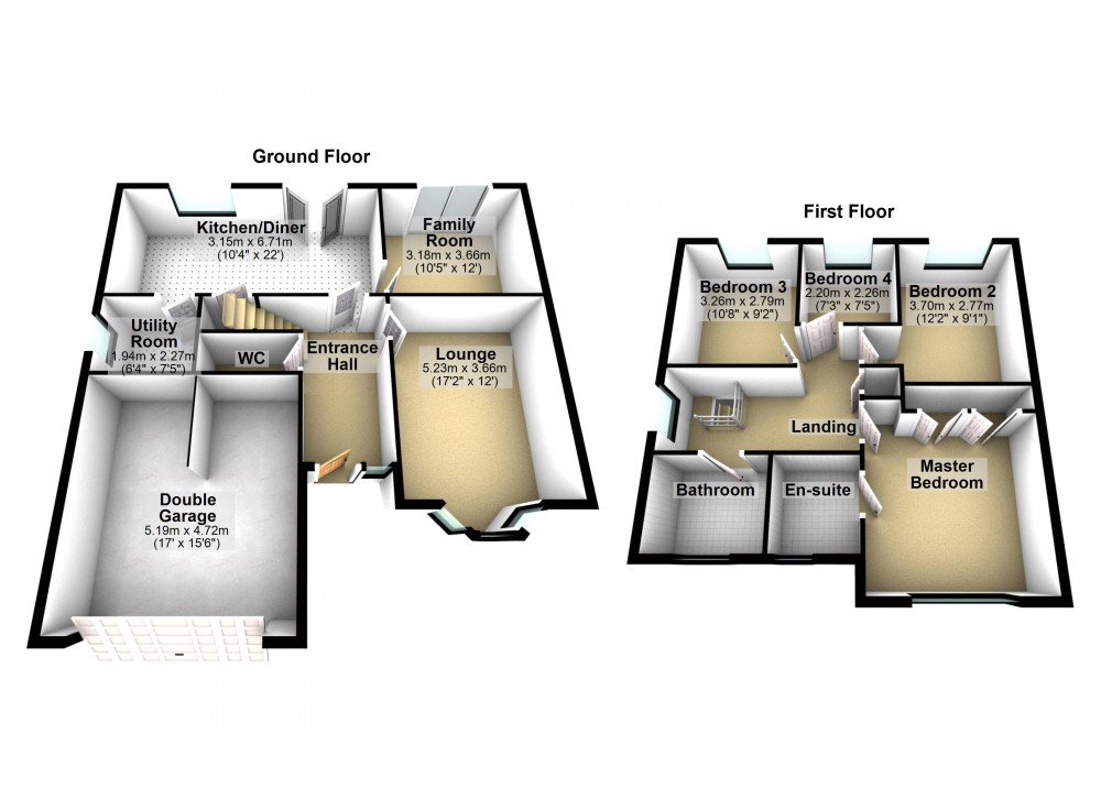 Floorplans For Lower Hopton, Mirfield