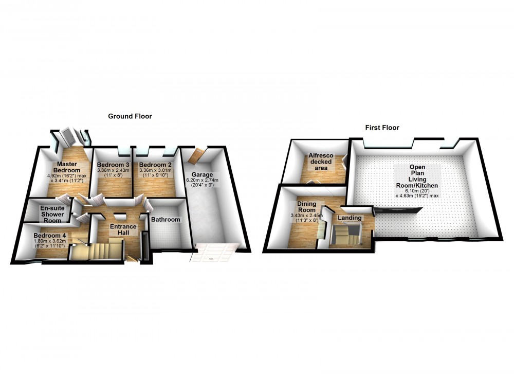 Floorplans For New Mill, Holmfirth