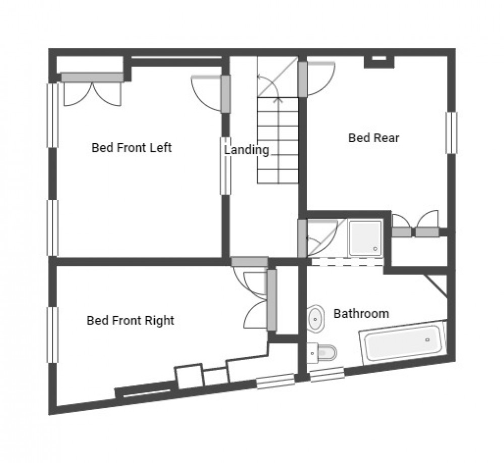 Floorplans For Shelley, Huddersfield