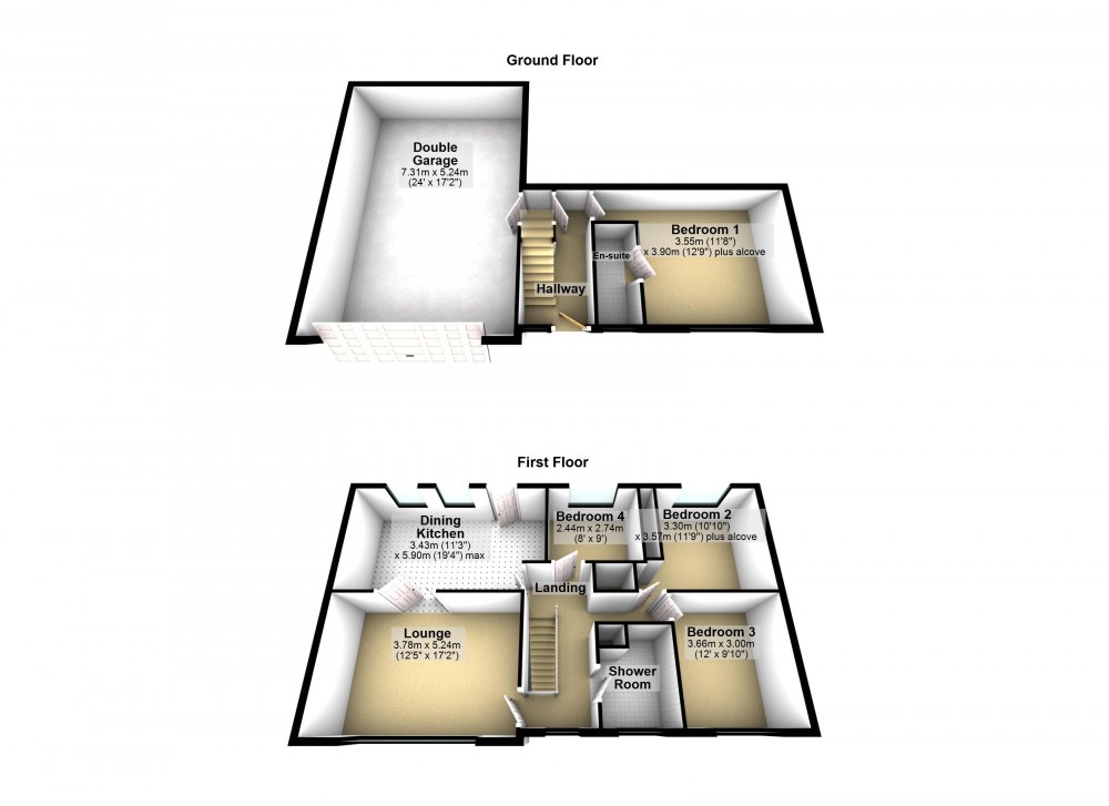 Floorplans For Upperthong, Holmfirth