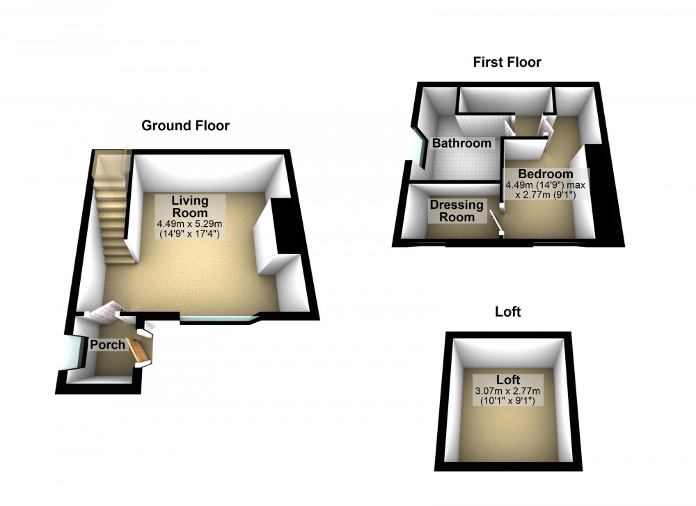 Floorplans For Honley, Holmfirth