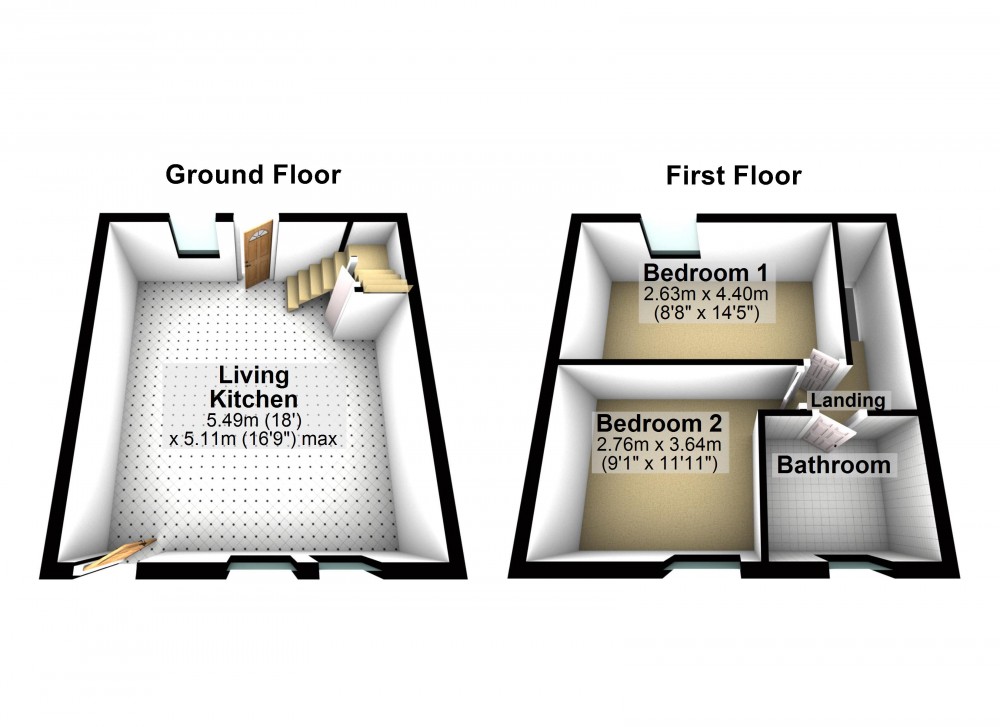 Floorplans For Farnley Tyas, Huddersfield