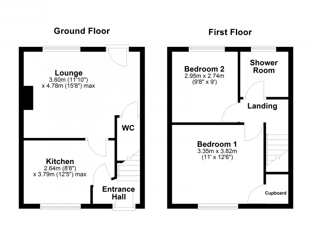 Floorplans For Brockholes, Holmfirth